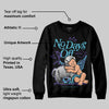 Aqua 8s DopeSkill Sweatshirt New No Days Off Graphic