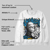 Royal Blue Collection DopeSkill Sweatshirt Wealthy Graphic