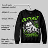 Neon Green 'Outlast' DopeSkill Graphic Sweatshirt