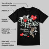 Year Of The Snake 1s DopeSkill T-Shirt New Love Heals Graphic