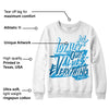 Military Blue 4s DopeSkill Sweatshirt LOVE Graphic