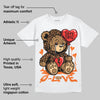 Samba Leopard Pack Preloved Red DopeSkill T-Shirt Broken Bear Graphic