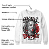 Red Taxi 12s DopeSkill Sweatshirt Money Don't Lie Graphic