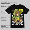 Bright Cactus 13s DopeSkill T-Shirt Broken Bear Graphic