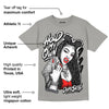 Wet Cement 4s DopeSkill Grey T-shirt New H.M.O Graphic