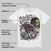 Burgundy Crush 3s DopeSkill T-Shirt Stressless Graphic