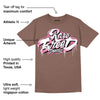 Dunk Smokey Mauve Playful Pink White Brown DopeSkill Brown Savana T-shirt Rare Breed Type Graphic