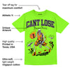 Neon Green Collection DopeSkill Neon Green T-shirt Cant Lose Graphic