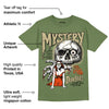 Olive Collection DopeSkill Olive T-shirt Mystery Ghostly Grasp Graphic