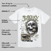 Olive Collection DopeSkill T-Shirt Jealousy Graphic