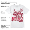 85 Metallic Burgundy 1s DopeSkill T-Shirt LOVE Graphic