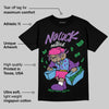 PURPLE Collection DopeSkill T-Shirt No Luck, All Hustle Graphic