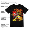 Black Tour Yellow AJ 4 Thunder DopeSkill Unisex T-Shirt Break Through Graphic