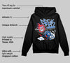 Blueberry 12s DopeSkill Hoodie Sweatshirt Break Through Graphic