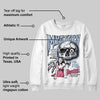 Cobalt Bliss 3s DopeSkill Sweatshirt Mystery Ghostly Grasp Graphic