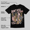 Leather Curb Glitter Pale Pink DopeSkill T-Shirt Don't Kill My Vibe Graphic