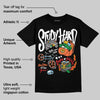 Dunk Panda White Black DopeSkill T-Shirt Study Hard Graphic