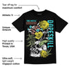 Cyan Burst 9060 DopeSkill T-Shirt Side Hustle Graphic