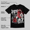 Bred Velvet 11s DopeSkill T-Shirt Drip'n Never Tripp'n Graphic