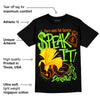 Neon Green Collection DopeSkill T-Shirt Speak It Graphic