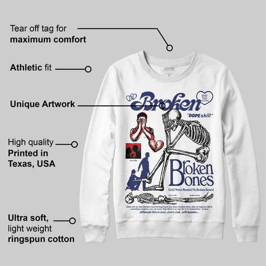 Rare Air 11s DopeSkill Sweatshirt Broken Bones Graphic
