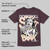 Burgundy Crush 3s DopeSkill Maroon T-shirt Stay It Busy Graphic