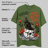 Olive Collection DopeSkill Olive T-shirt Reap What You Sow Graphic