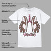 Dunk Smokey Mauve Playful Pink White Brown DopeSkill T-Shirt Breathe Graphic