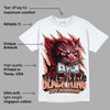 Crimson Bliss 5s DopeSkill T-Shirt Black King Graphic