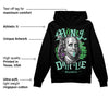 Green Glow 1s DopeSkill Hoodie Sweatshirt Money Don't Lie Graphic