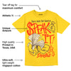 Vivid Sulfur 4s DopeSkill Yellow T-shirt Speak It Graphic