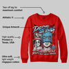 Red Collection DopeSkill Red Sweatshirt Pretty Girl Swag Graphic