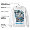 Military Blue 4s DopeSkill Sweatshirt Paid In Full Graphic