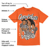 Georgia Peach 3s DopeSkill Orange T-shirt Queen Of Hustle Graphic