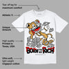 Gratitude 11s DopeSkill T-Shirt Born To Be Rich Graphic