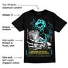 Cyan Burst 9060 DopeSkill T-Shirt Show Me The Money Graphic