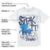 AJ Spizike White Obsidian DopeSkill T-Shirt Speak It Graphic