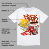 Fire Red 3s DopeSkill T-Shirt Break Through Graphic