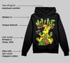 Neon Green Collection DopeSkill Hoodie Sweatshirt Slow Life Graphic