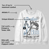 Blue Suede 40s DopeSkill Sweatshirt Broken Bones Graphic