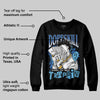 Blueberry 12s DopeSkill Sweatshirt Sorry I've Been Trappin Graphic