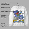 University Blue Collection DopeSkill Sweatshirt Born To Be Rich Graphic