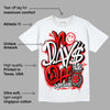 Cherry 12s DopeSkill T-Shirt No Days Off Graphic