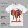 Dunk Low Futura Orange Blaze DopeSkill T-Shirt Juneteenth Heart Graphic