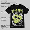 Light Lemon Twist 4s DopeSkill T-Shirt Crying Heart Graphic