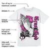 Hyper Violet 4s DopeSkill T-Shirt Trust God Graphic