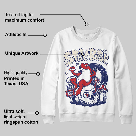 Rare Air 11s DopeSkill Sweatshirt Stay Busy Graphic