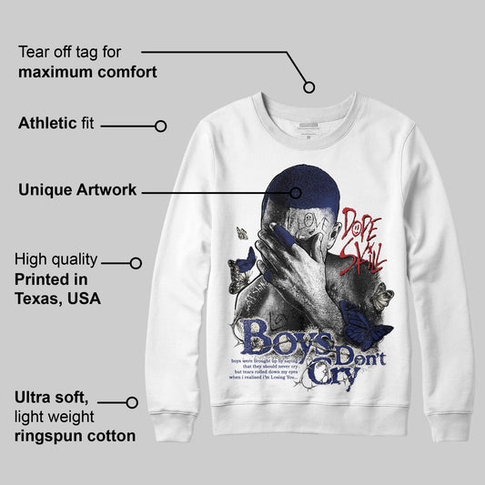 Rare Air 11s DopeSkill Sweatshirt Boys Don't Cry Graphic