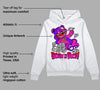 Dunk Active Fuchsia DopeSkill Hoodie Sweatshirt Born To Be Rich Graphic