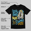 Gamma 11s DopeSkill T-Shirt Real Ones Move In Silence Graphic